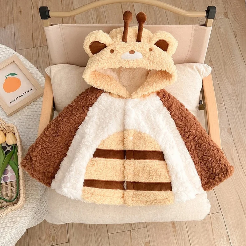 Poncho Enfant Girafe