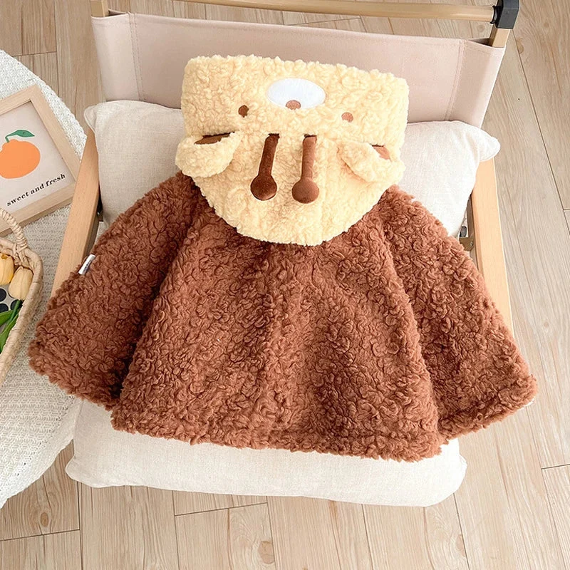 Poncho Enfant Girafe