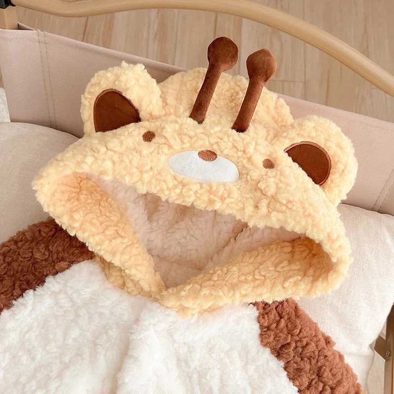 Poncho Enfant Girafe