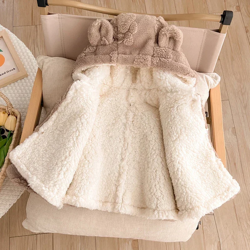 Poncho Polaire Bébé Ours