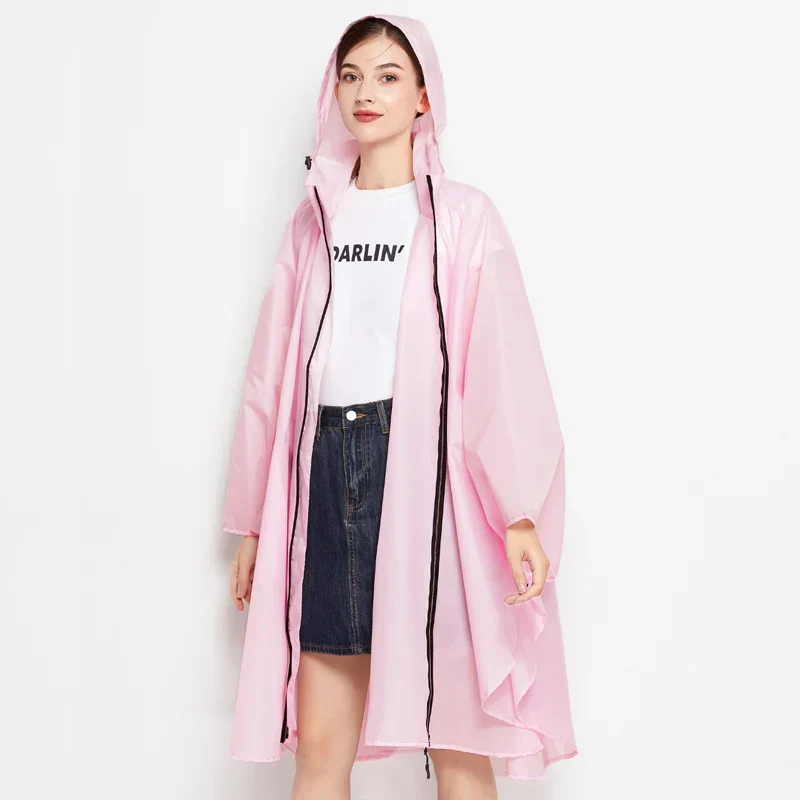 Cape Pluie Rose Femme