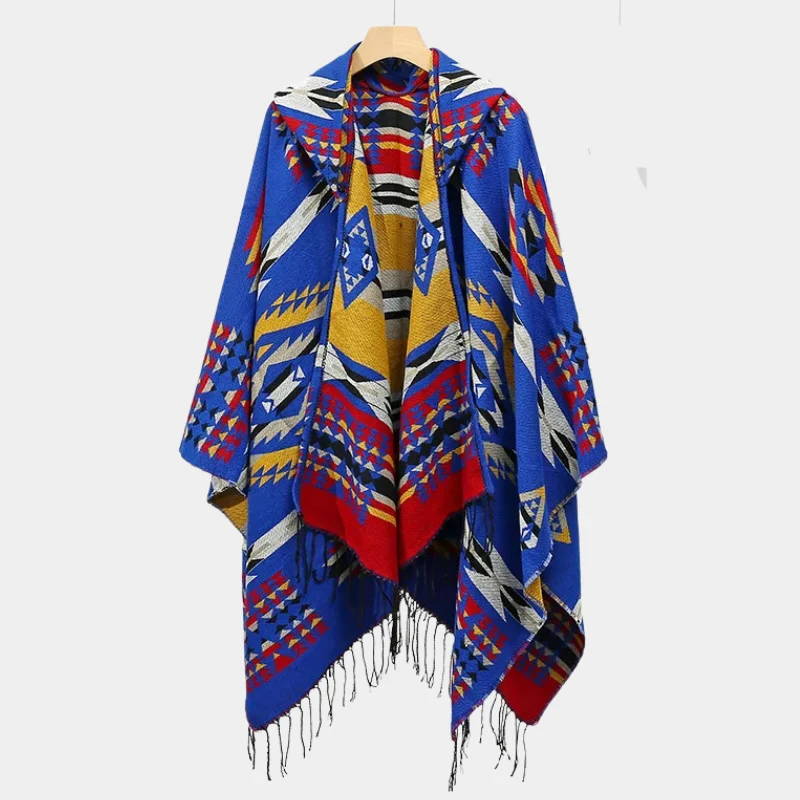 Poncho Ethnique Homme