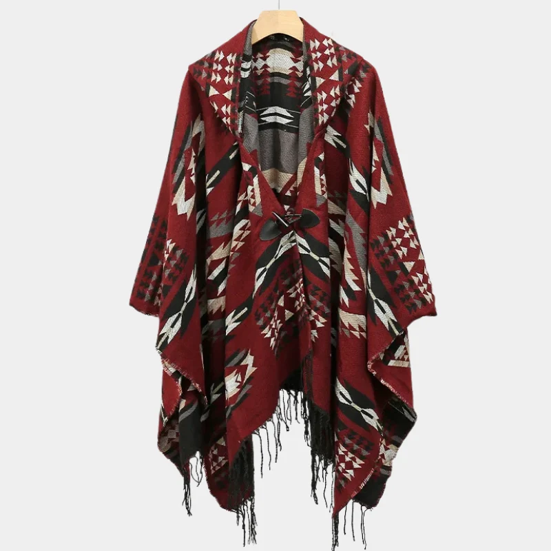 Poncho Ethnique Homme