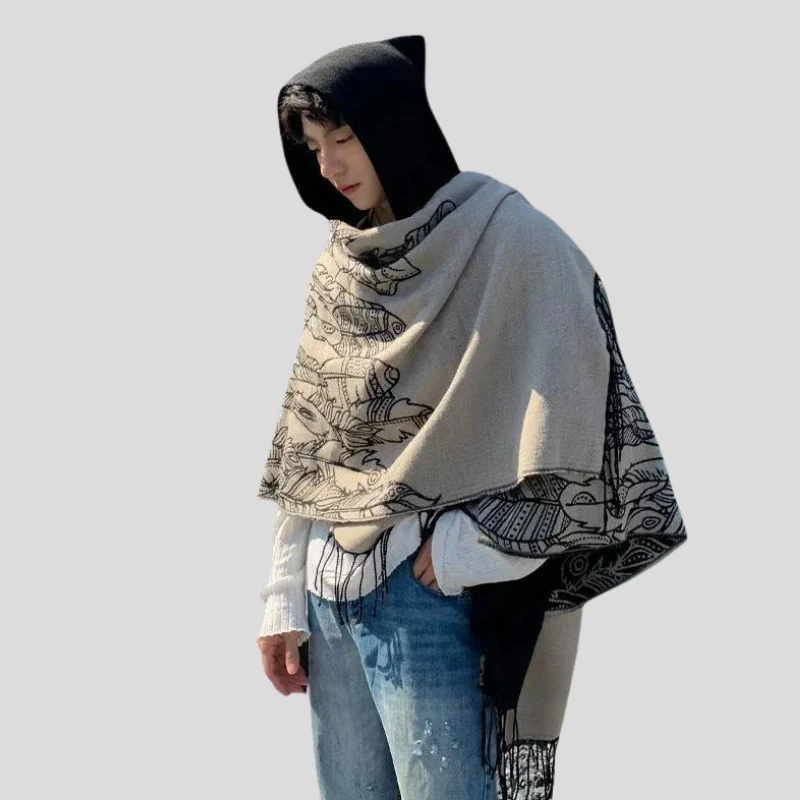 Cape Capuche Homme