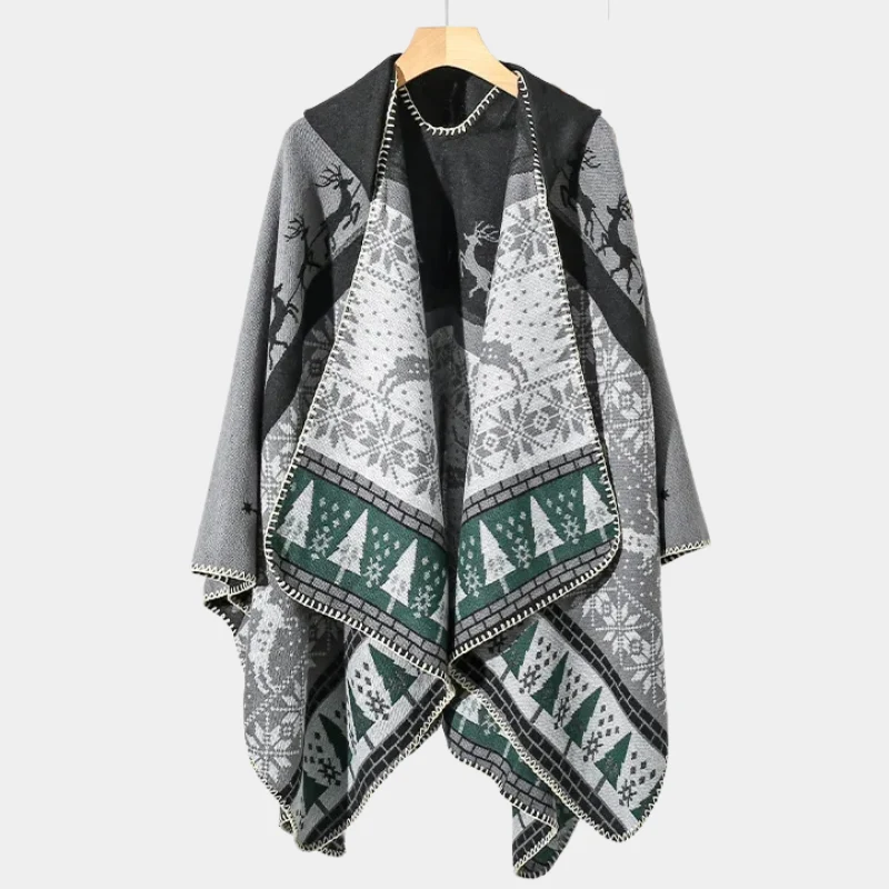 Poncho Homme Hiver