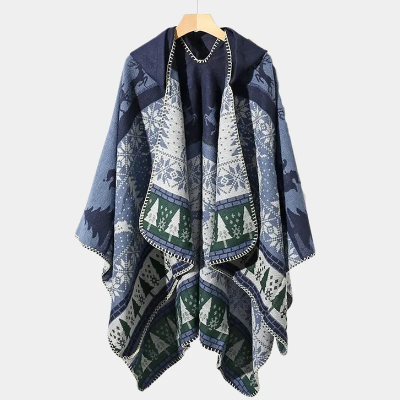 Poncho Homme Hiver