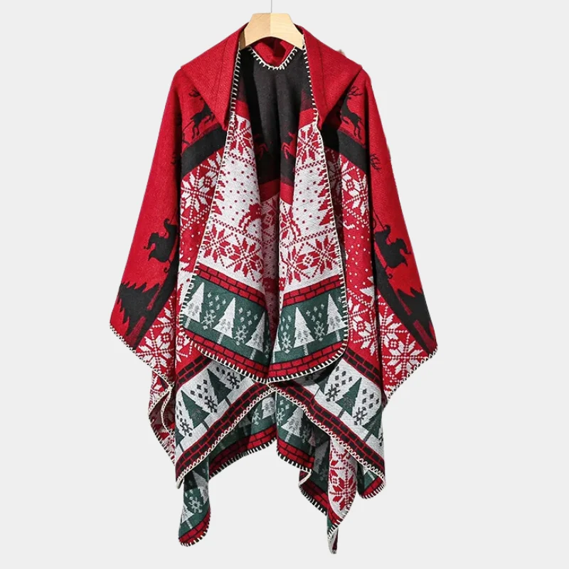 Poncho Homme Hiver