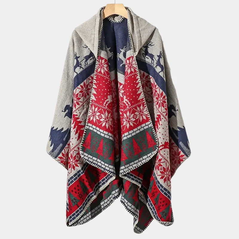 Poncho Homme Hiver