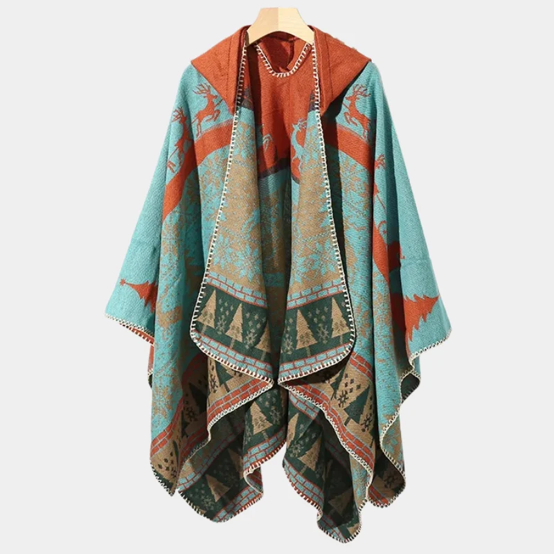 Poncho Homme Hiver