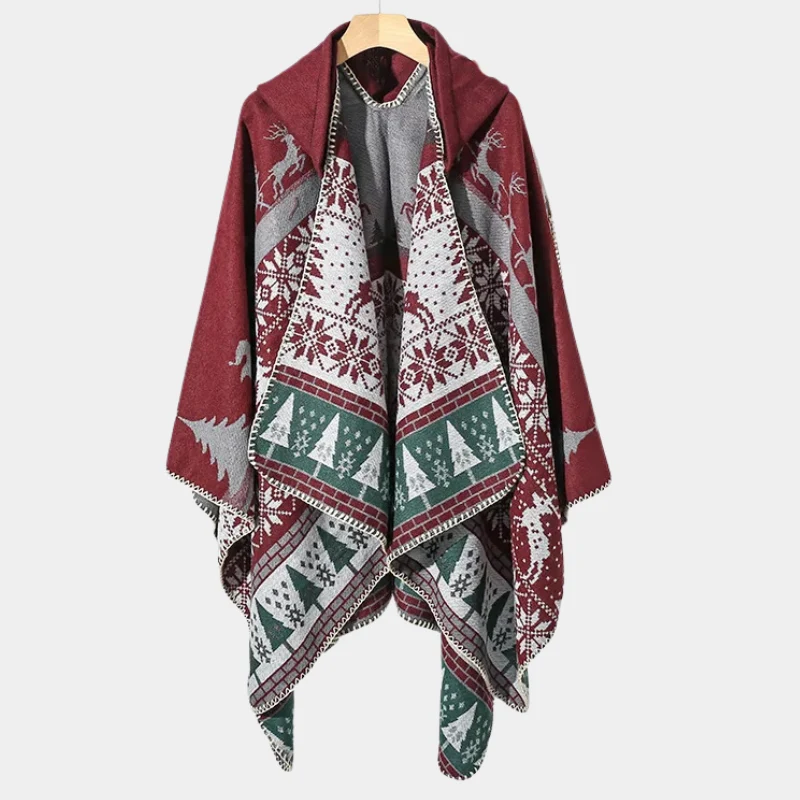 Poncho Homme Hiver