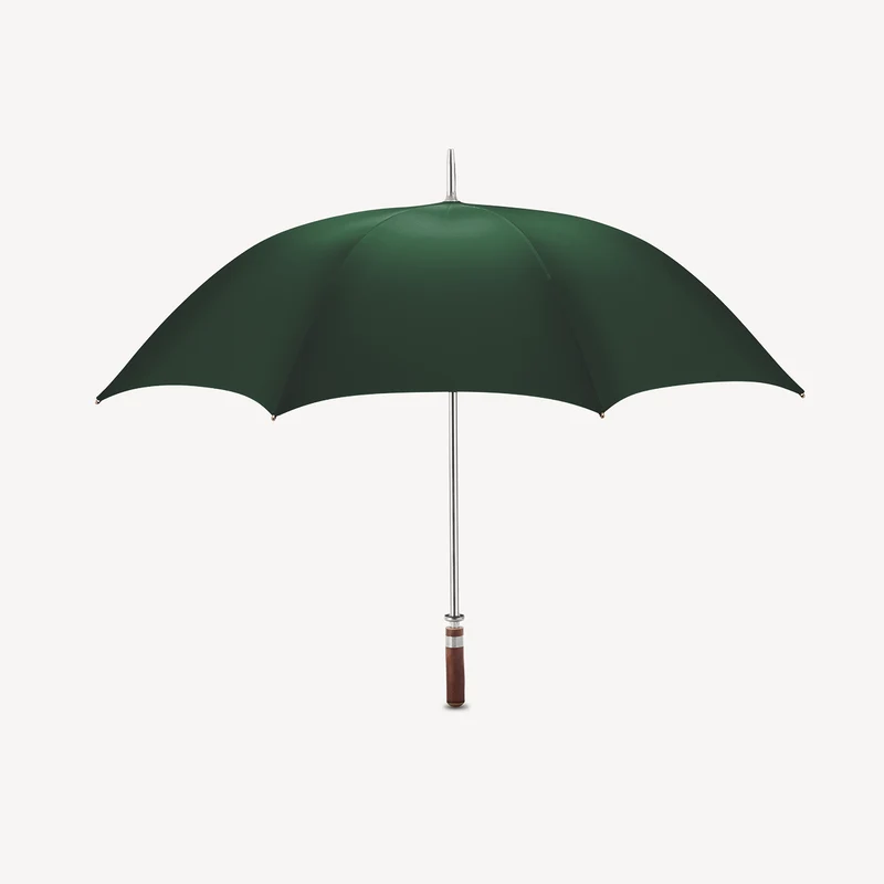 Parapluie de golf à poignée droite - Vert Jaguar