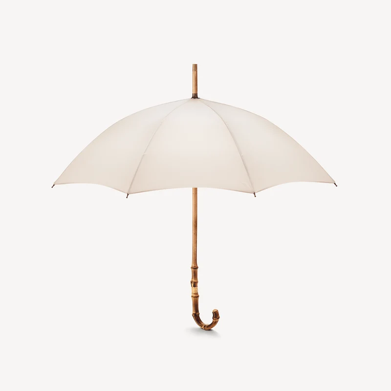 Parapluie Whangee Singin' in the Rain pour femme - Crème