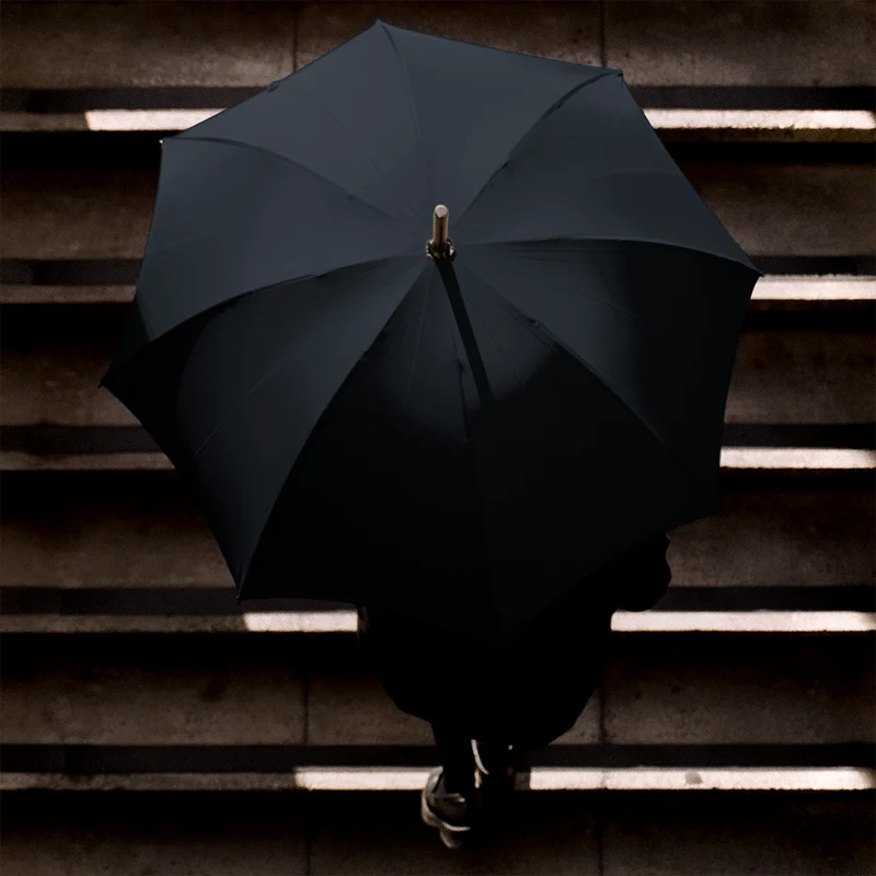 Parapluie Oak pour homme - Bleu marine foncé