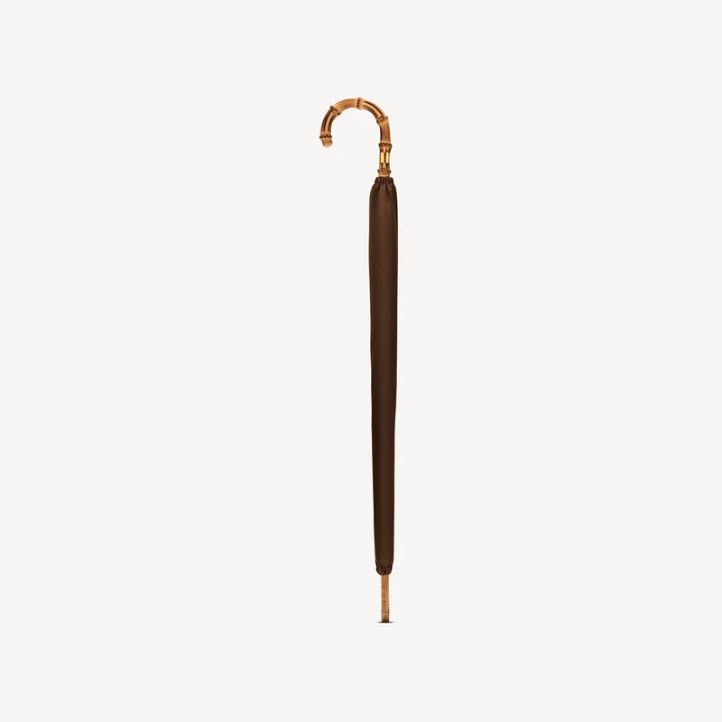 Parapluie Whangee Singin' in the Rain pour homme - Marron