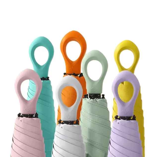 UW UPF 50+ Compact Travel Umbrella - Loop Hook | Sun & Rain Protection | 93cm Canopy | 185g