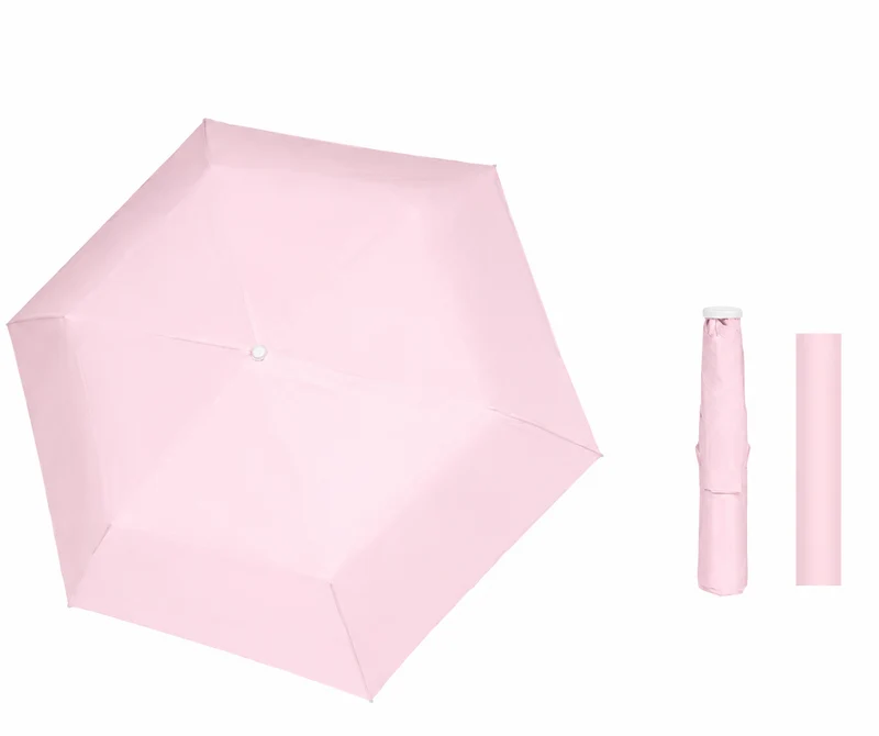 UW UPF 50+ Lightest Slimline Travel Umbrella | Just 150g | Sun & Rain Protection | 91cm Canopy