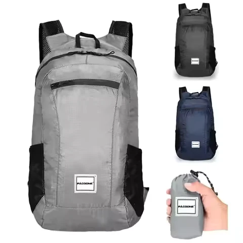 Holiday Travel Backpack - Super Compact Foldable | Water Resistant | Just 85g