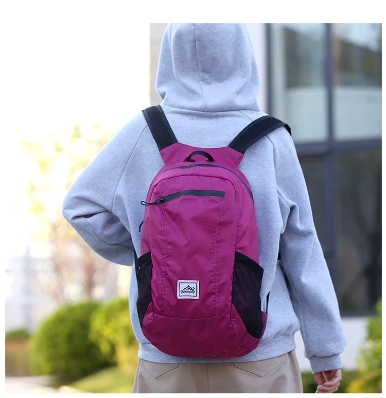 Holiday Travel Backpack - Super Compact Foldable | Water Resistant | Just 85g