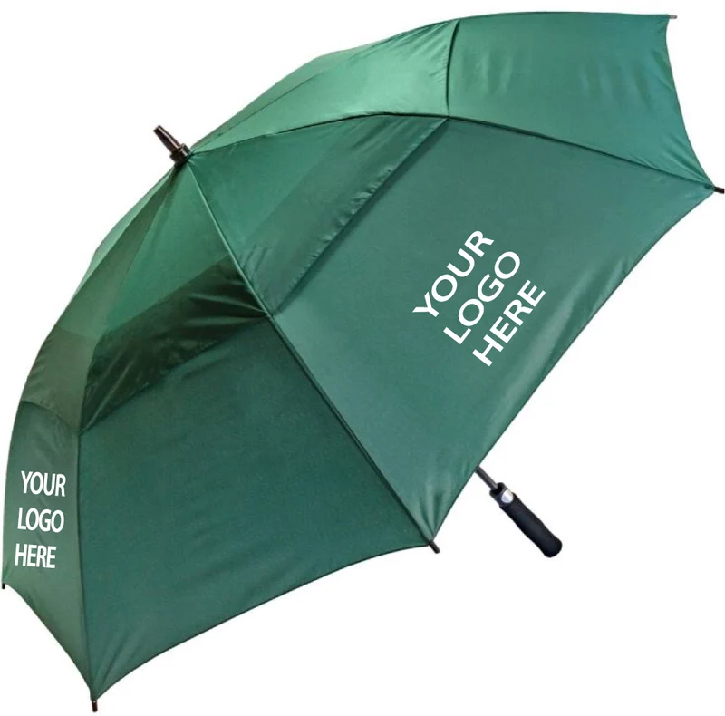 Super Vented Auto Golf Umbrella | Printed 1 Colour to 4 Panels | from 25pcs | Extra-Large 145cm
