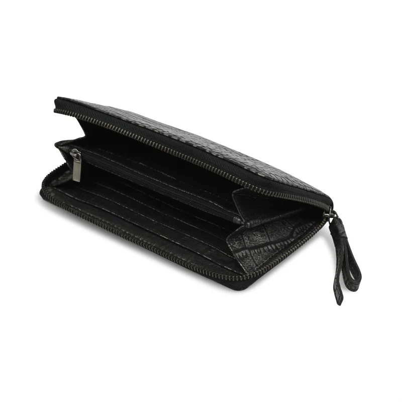 Markberg 'Grith' Metallic Croc Purse