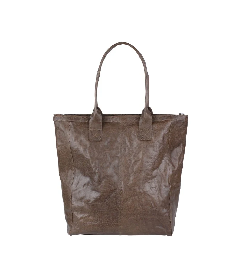 Markberg Cognac 'Henriette' Large Leather Work Bag