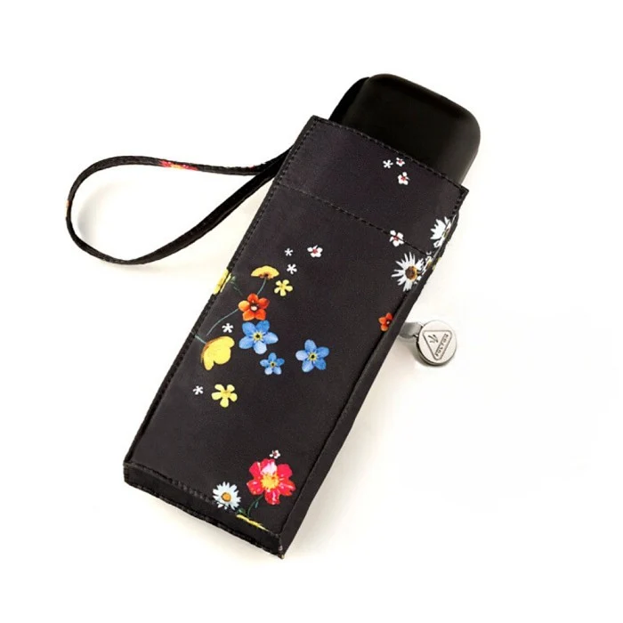Fulton Tiny Compact Folding Umbrella - Buttercup Spring | Pocket Size 15cm | Just 160g