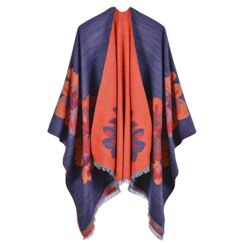 Foulard Poncho Femme