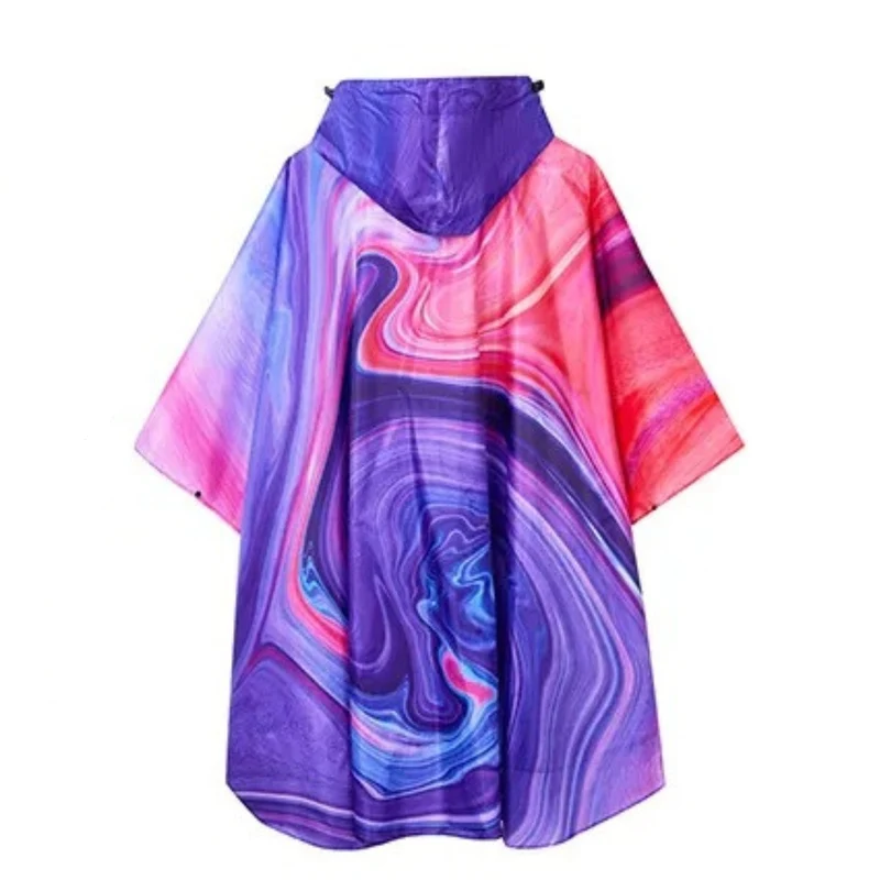 Poncho Pluie Violet & Rose