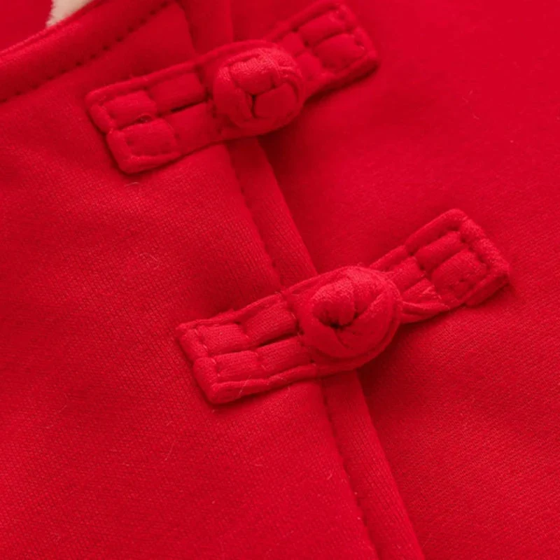 Poncho Bébé Chaperon Rouge