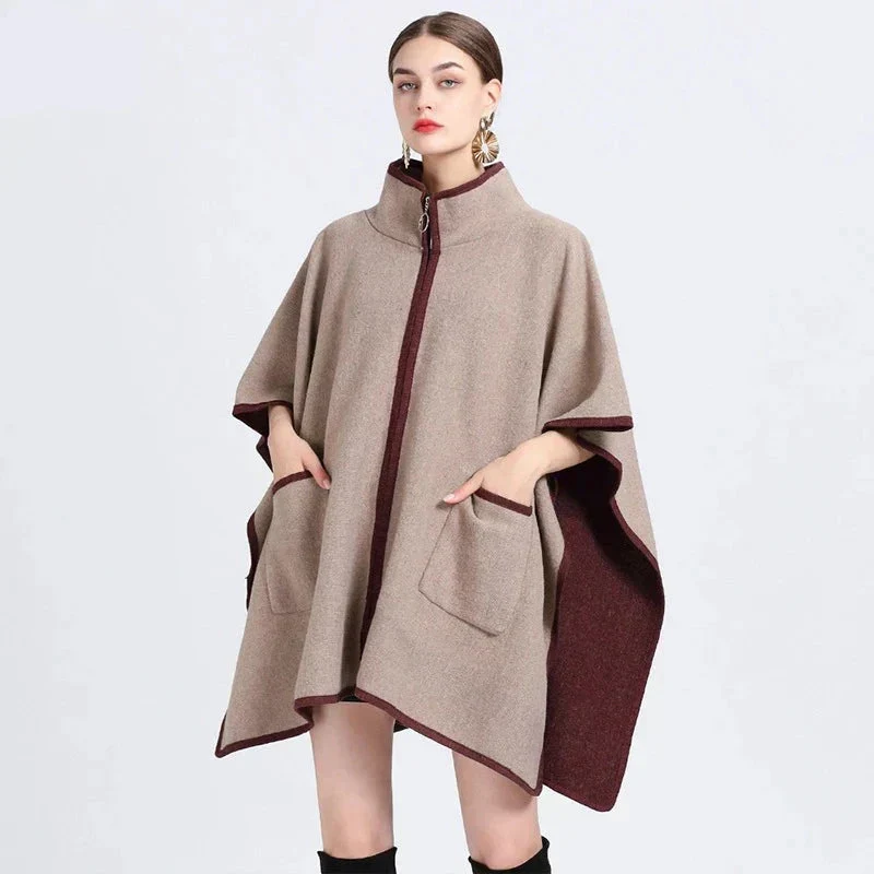 Veste Poncho Femme