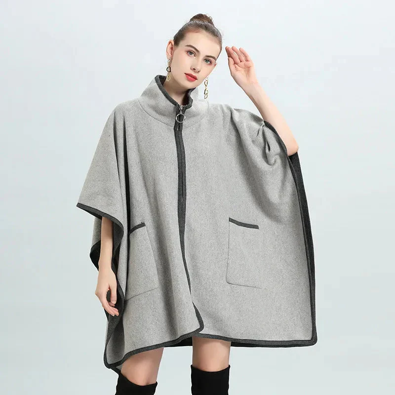 Veste Poncho Femme