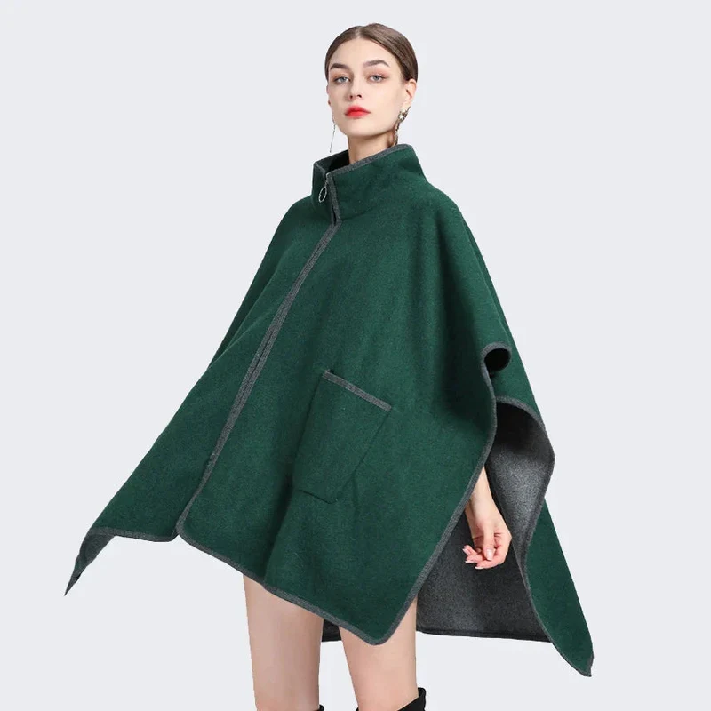 Veste Poncho Femme