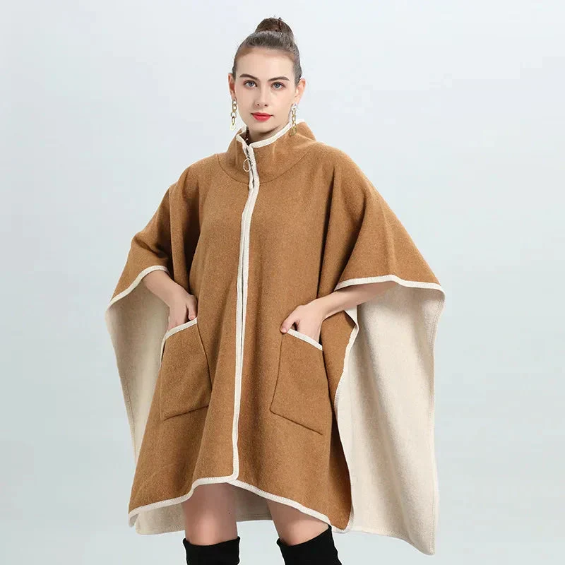 Veste Poncho Femme