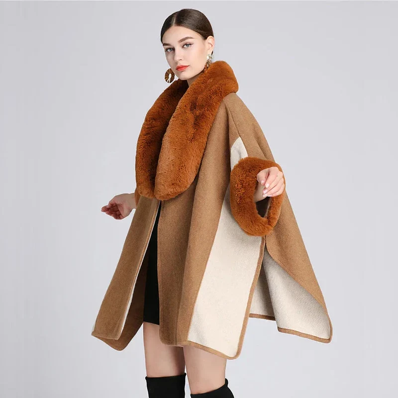Cape Fourrure Femme