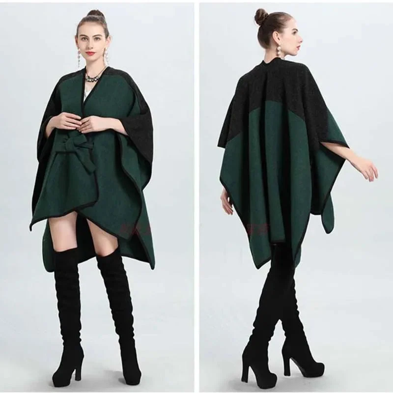 Cape Femme avec Ceinture