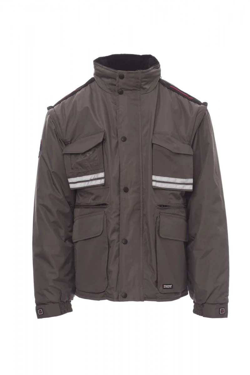VESTES IMBOTTITO CON CAPPUCCIO - TORNADO