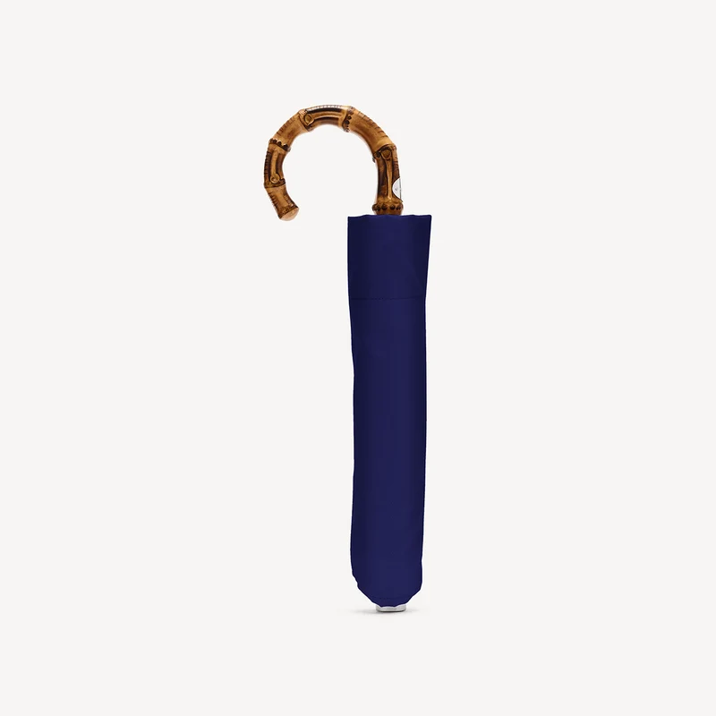 Parapluie pliable Whangee - Indigo foncé