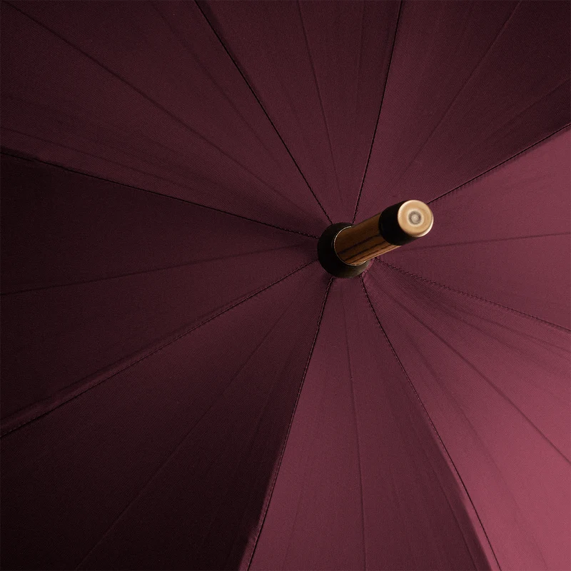 Parapluie en chêne pour femme - Bordeaux