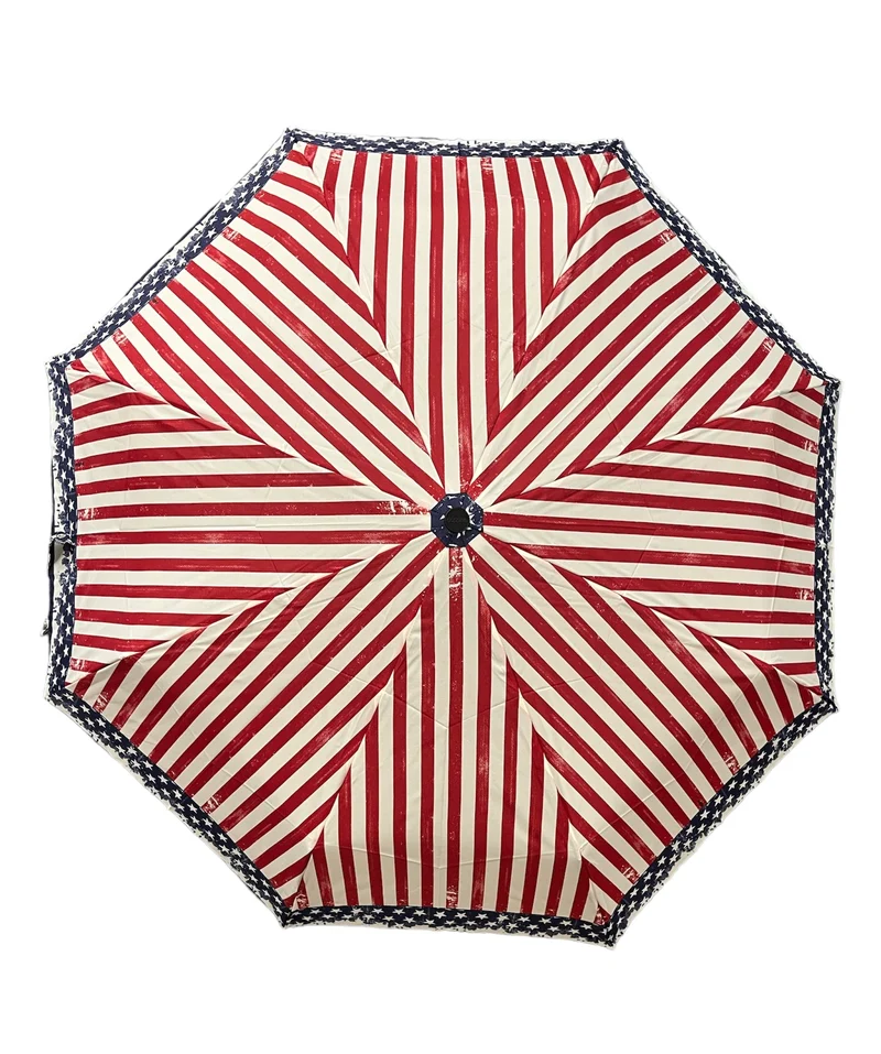 Carbon Steel Magic AOC Folding Umbrella - Stars & Stripes