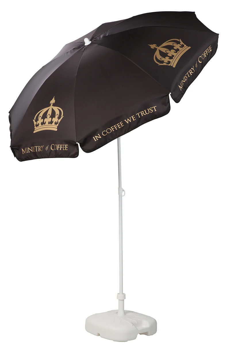 Full Bespoke Printed 1.8m Garden Parasol | 8 Panel | Custom Branded | PU-Backed | 2-3 Week Lead