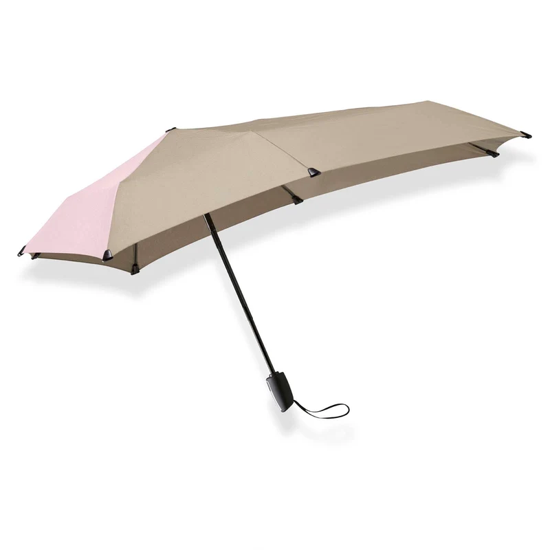 Senz AOC Auto Folding Storm Umbrella - Pastel Doubles | UPF 50+ UV | Windproof to 80km/h