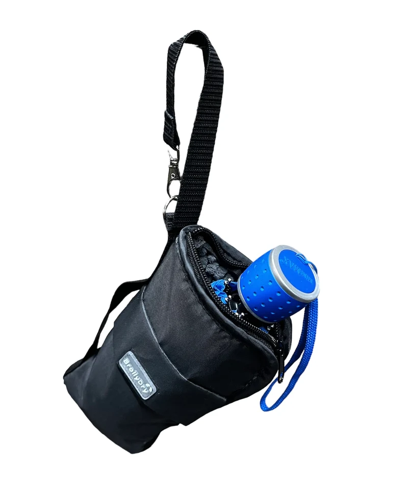 BrollyDry Folding Umbrella Case | Water-Absorbing | Microfibre Lined | Lanyard Hook | New Colours