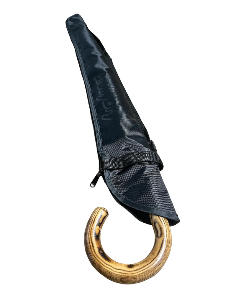BrollyDry Slinger LITE Umbrella Carry Sleeve | Crossbody Strap | Microfibre Lined | For Walking Umbrellas