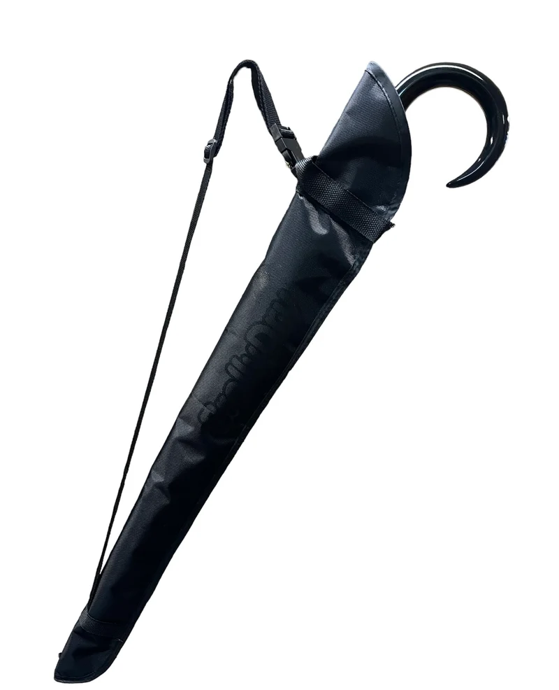 BrollyDry Slinger LITE Umbrella Carry Sleeve | Crossbody Strap | Microfibre Lined | For Walking Umbrellas