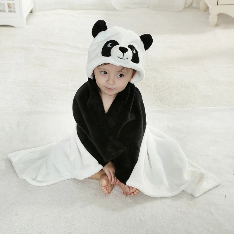 Cape de Bain Bébé Panda