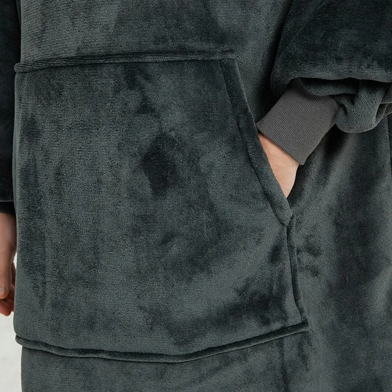 Poncho Homme Polaire