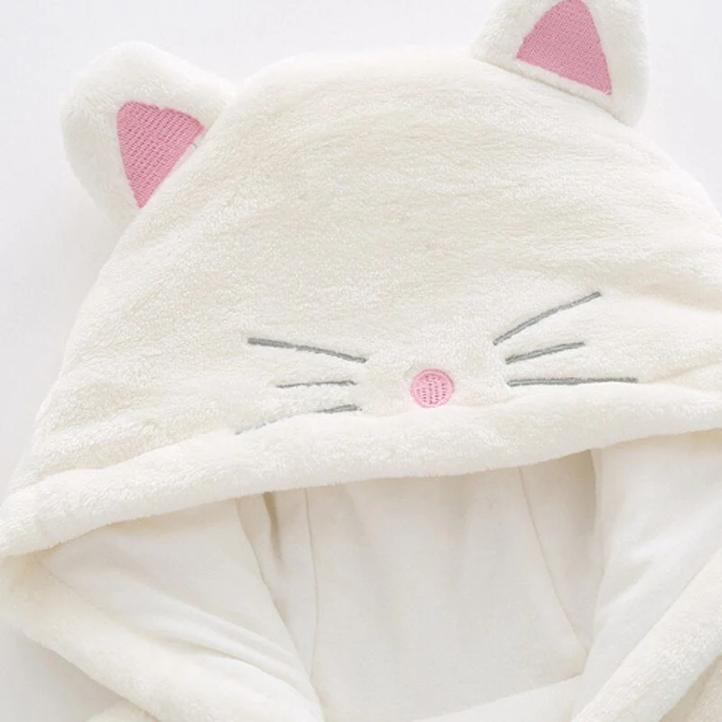 Poncho Enfant Chat