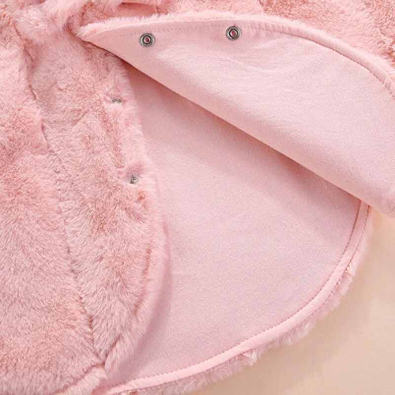 Manteau Poncho Bébé Fille