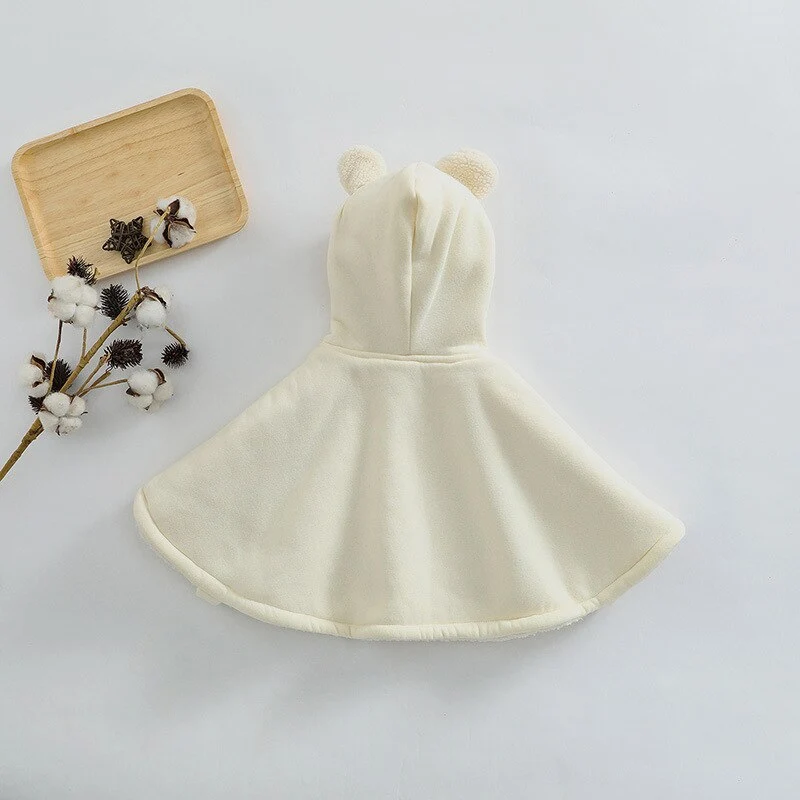 Poncho Polaire Enfant Hiver