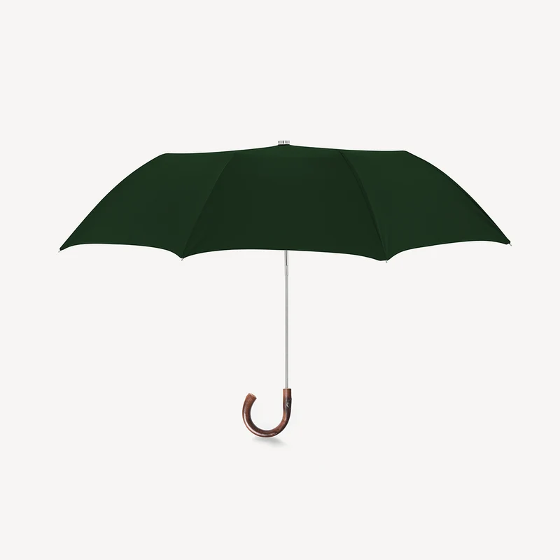 Parapluie pliable à poignée châtaigne - Forêt